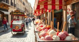 italian gelato cart origins