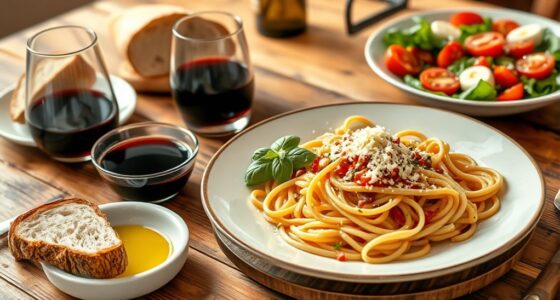 italian meal portion sizes