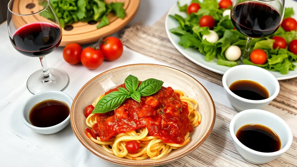 italian meal structure and portions