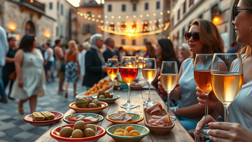 italian social pre dinner tradition