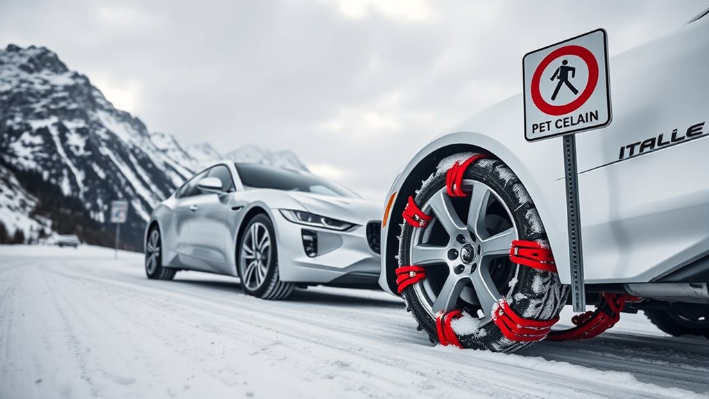 italy snow chain requirements