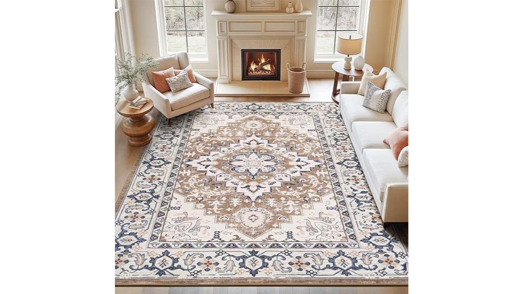 large 8x10 living room rug