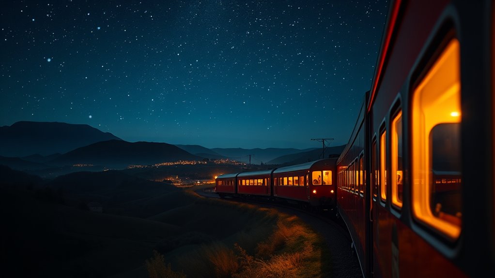 luxurious overnight train experience