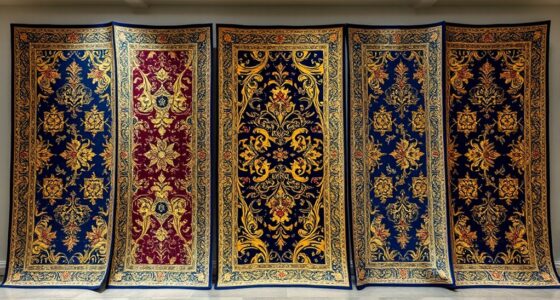 luxury oversized silk carpets