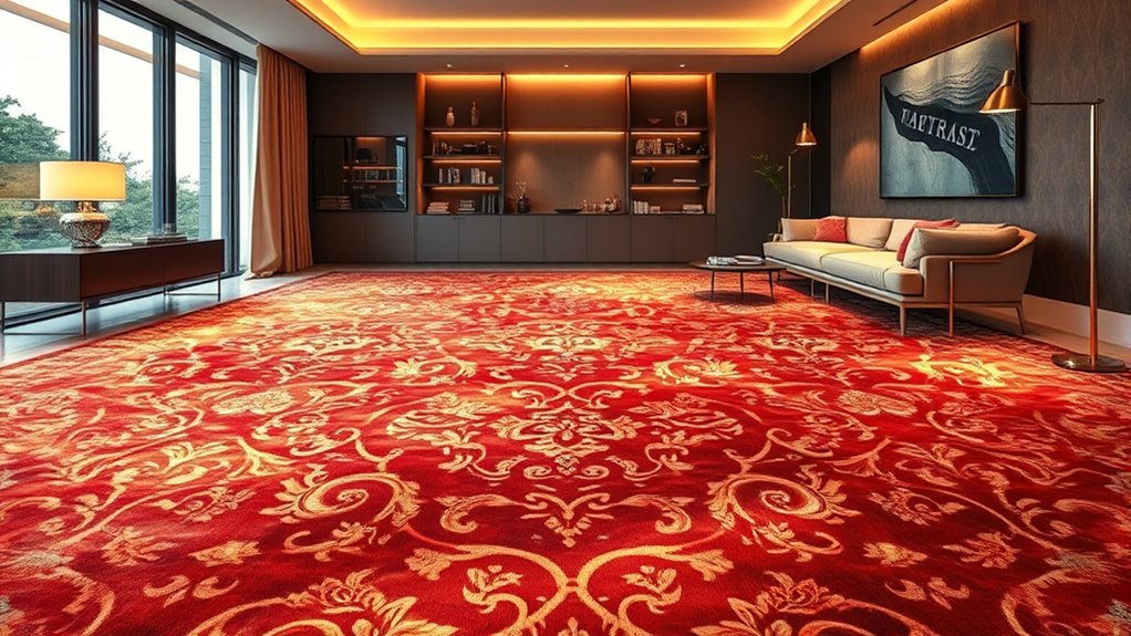luxury safe silk carpets