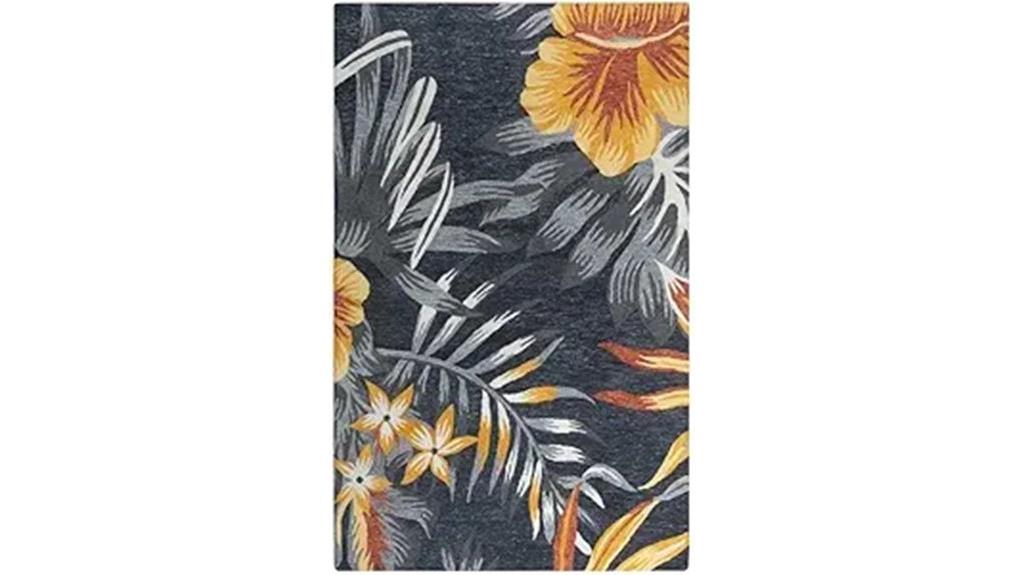 luxury wool silk rug