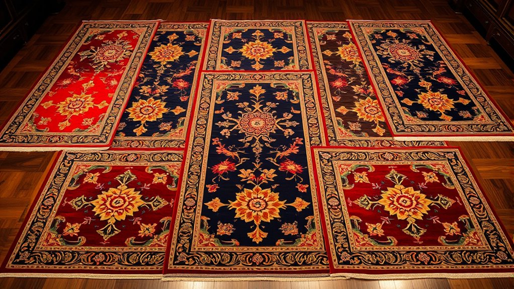 luxury yilong hereke silk rugs