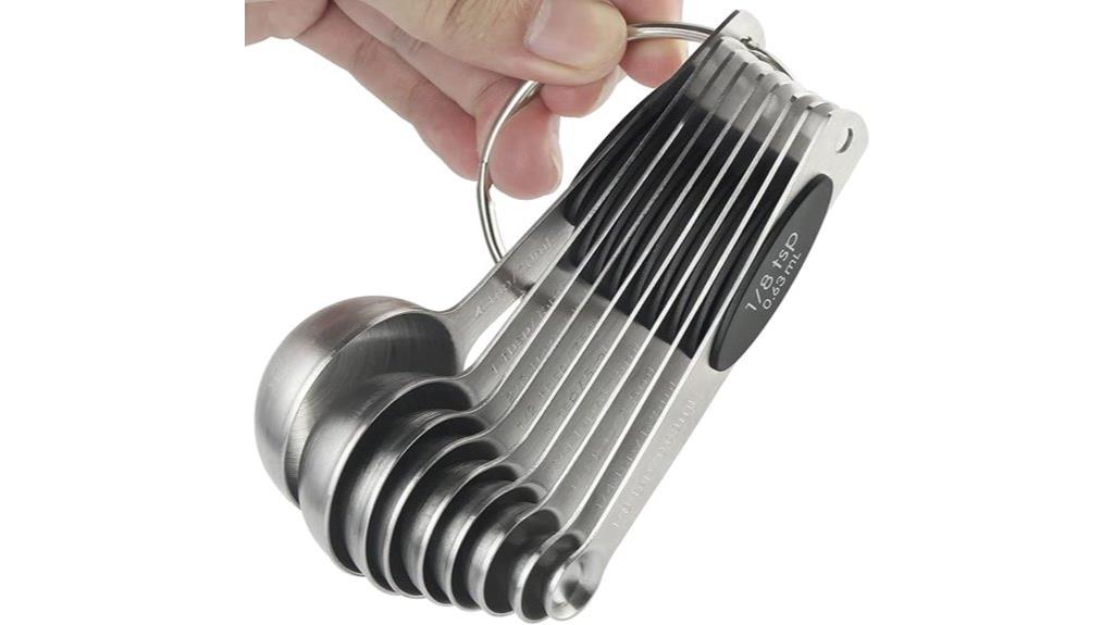 magnetic stainless steel spoons