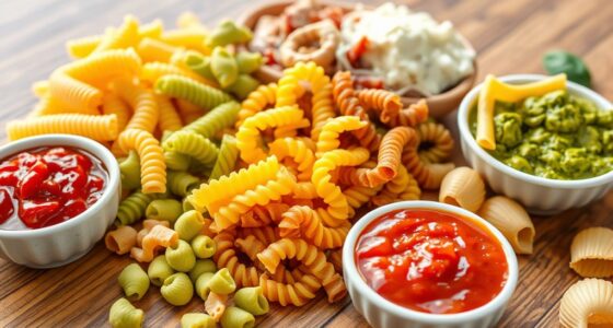 matching pasta shapes sauces