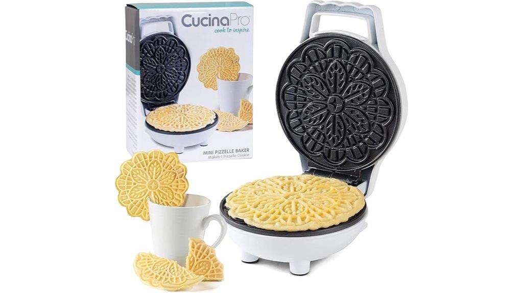mini pizzelle maker recipe