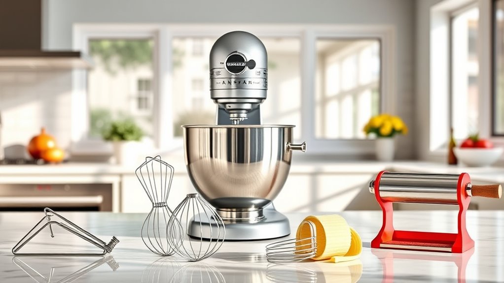 mixer attachment compatibility and durability