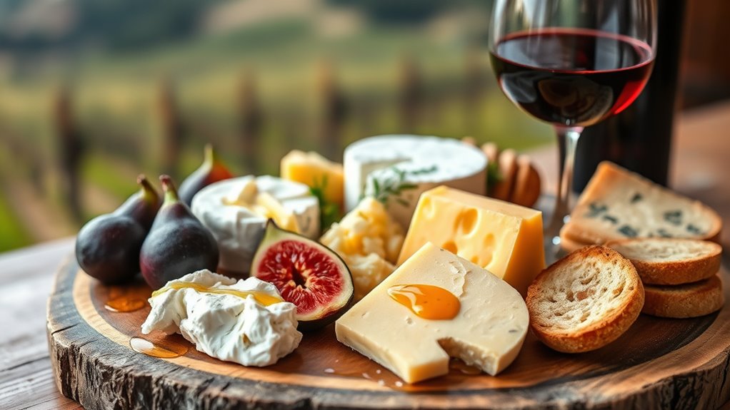modern cheese wine pairings