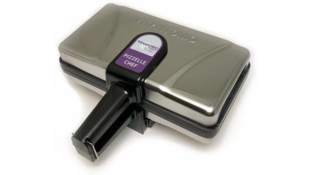 nonstick pizzelle baking appliance