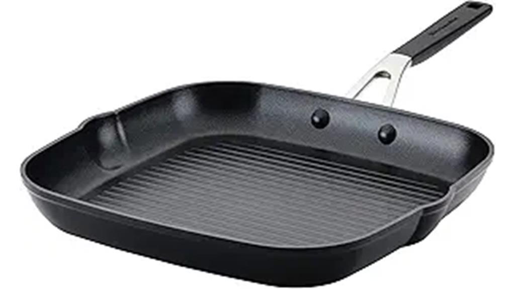 nonstick square grill pan