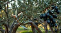 olive growth to harvest
