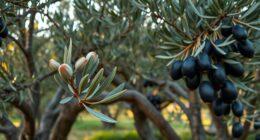olive growth to harvest