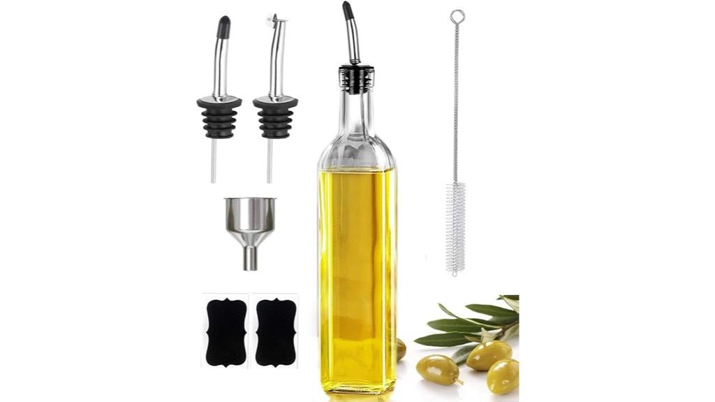 olive oil dispenser set