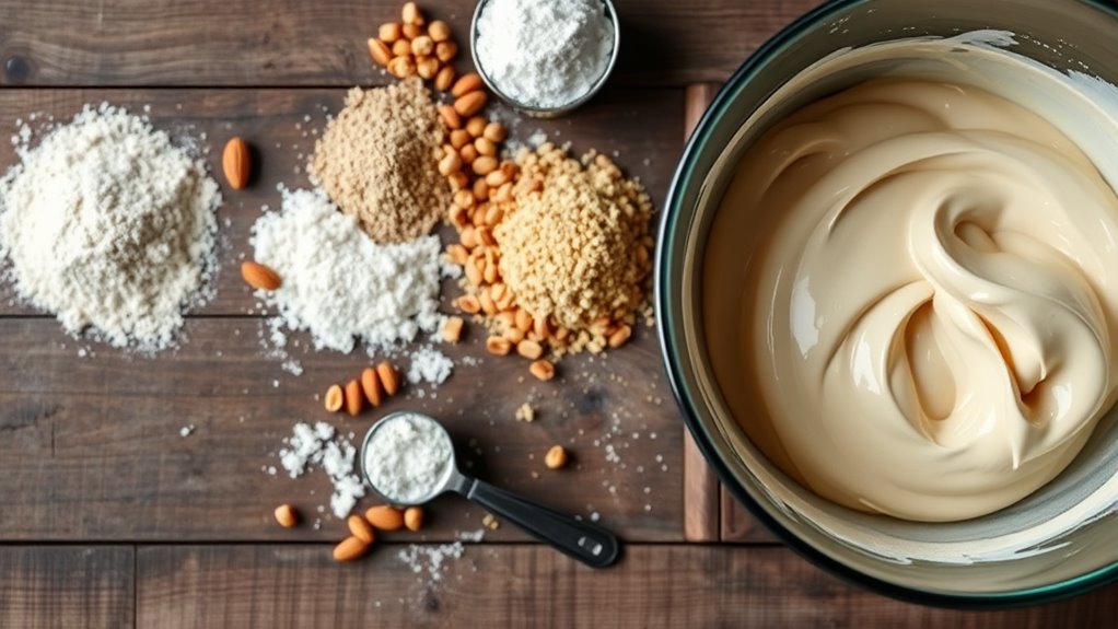 optimizing gluten free dough consistency