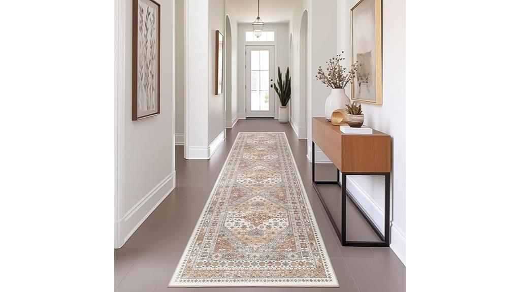 orange 2x8 hallway rug