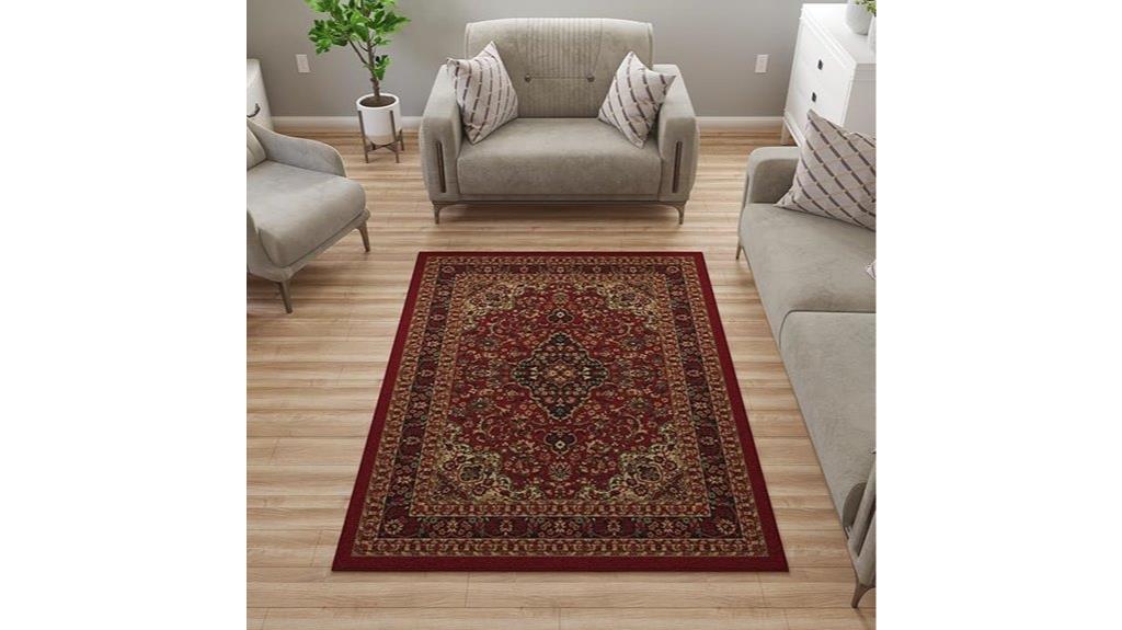 ottomanson 5x66 living room rugs