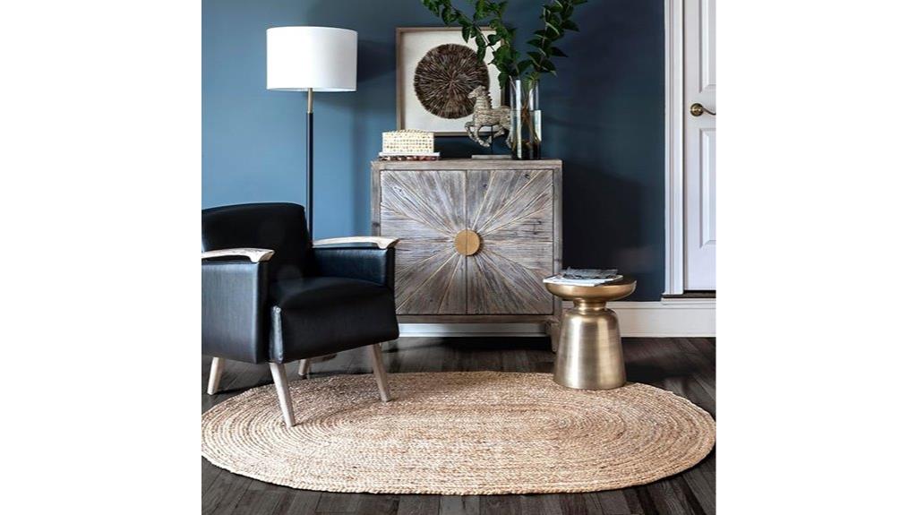oval 6x9 jute rug