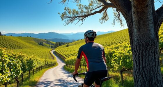 prosecco hills cycling routes