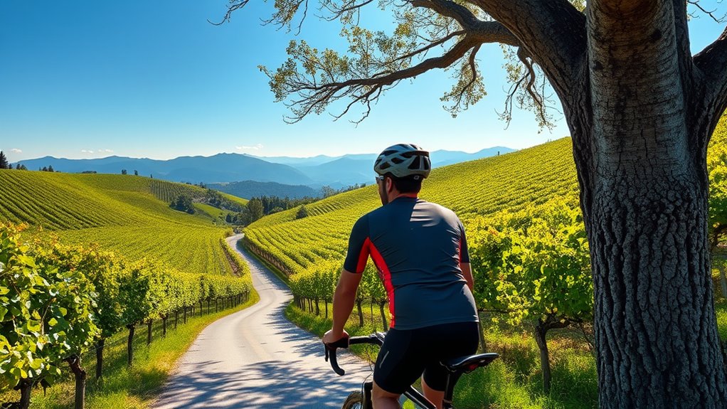 prosecco hills cycling routes