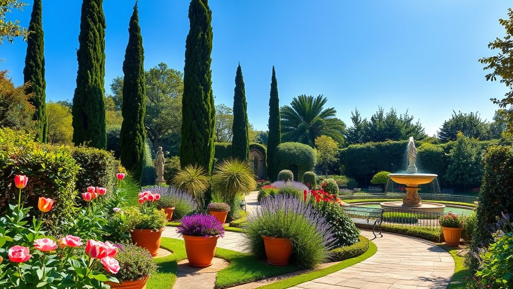 public italian botanical gardens