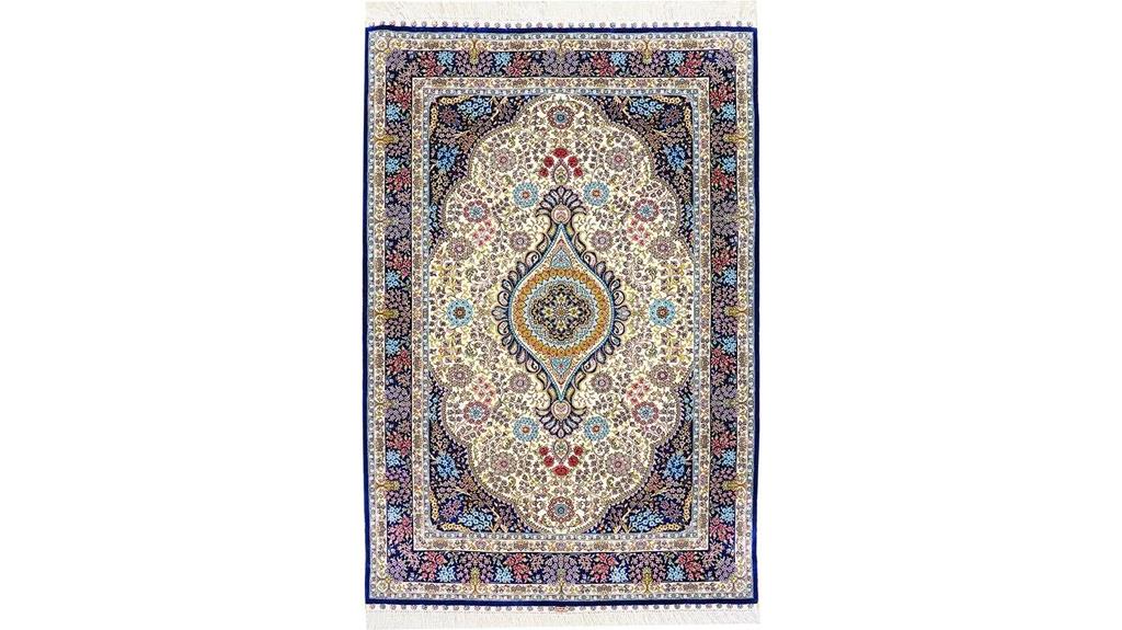 purple handwoven vintage rug