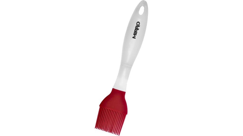 red silicone basting brush
