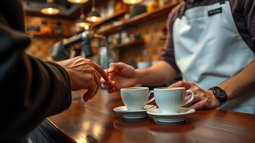 respect local coffee customs