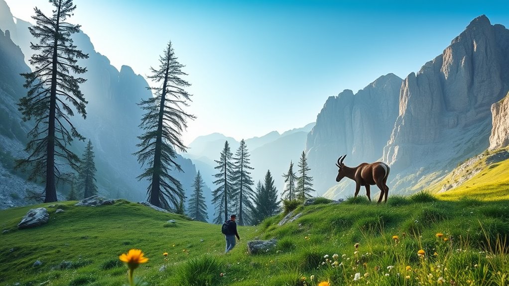 respect wildlife and habitats