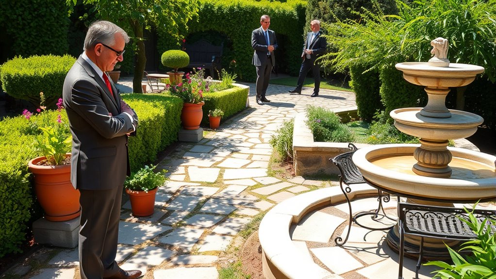 respectful behavior in gardens