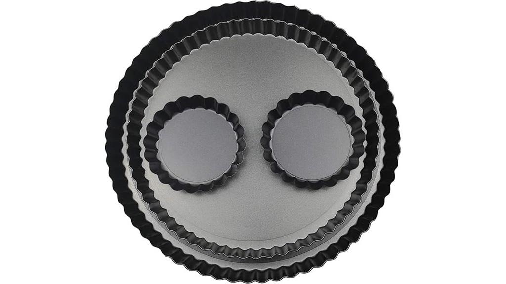 round tart pans set