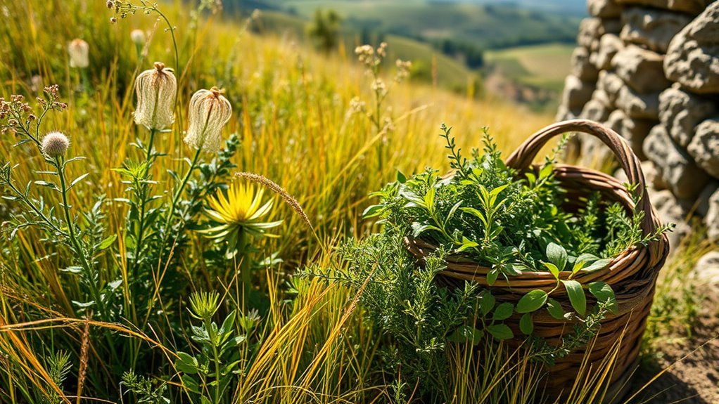 safe ethical herb foraging