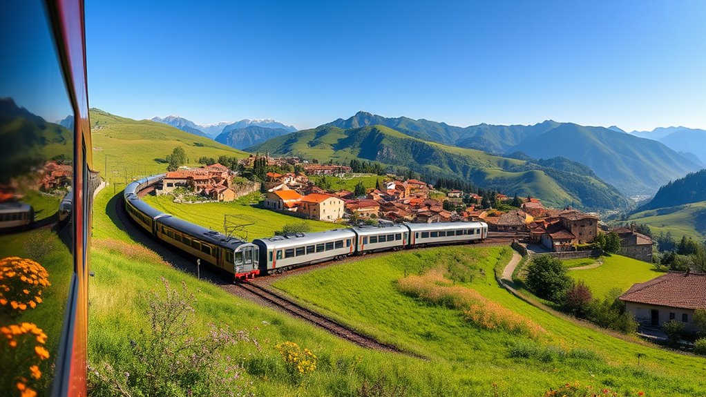 scenic regional train journeys