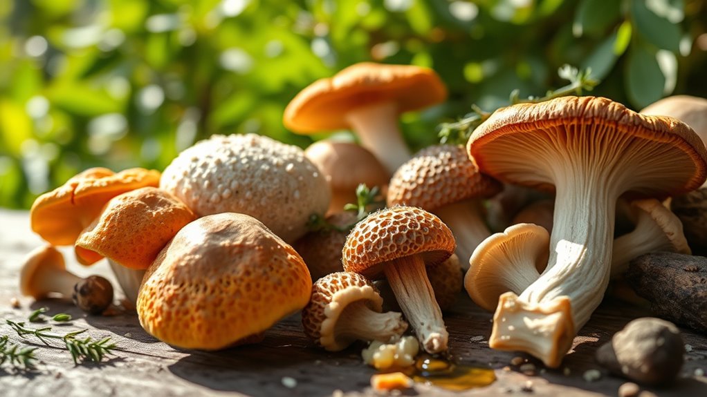 seasonal mushrooms enhance italian dishes