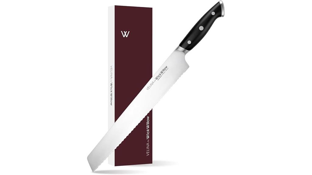 serrated bread knife gift