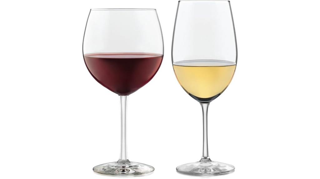 set of 12 wine glasses