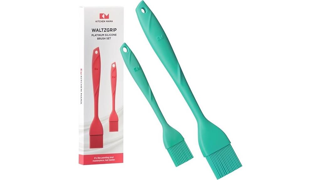 silicone basting pastry brushes