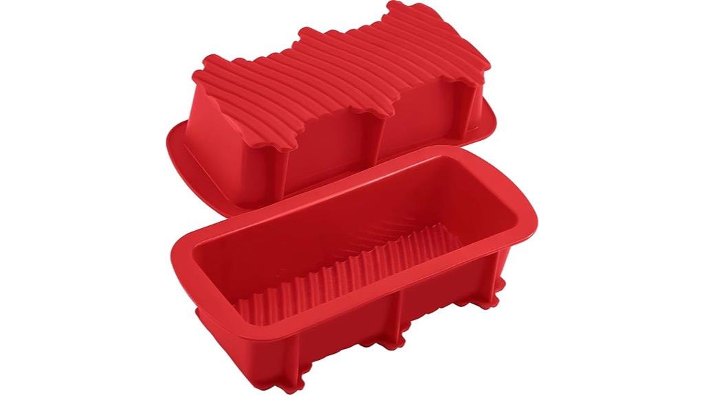 silicone bread loaf pans