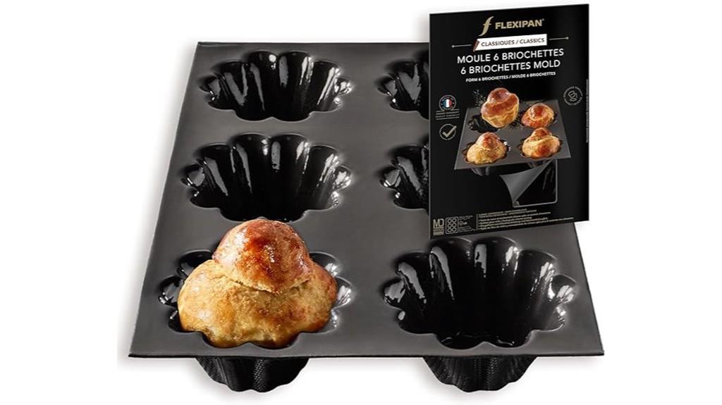 silpat flexipan brioche mold