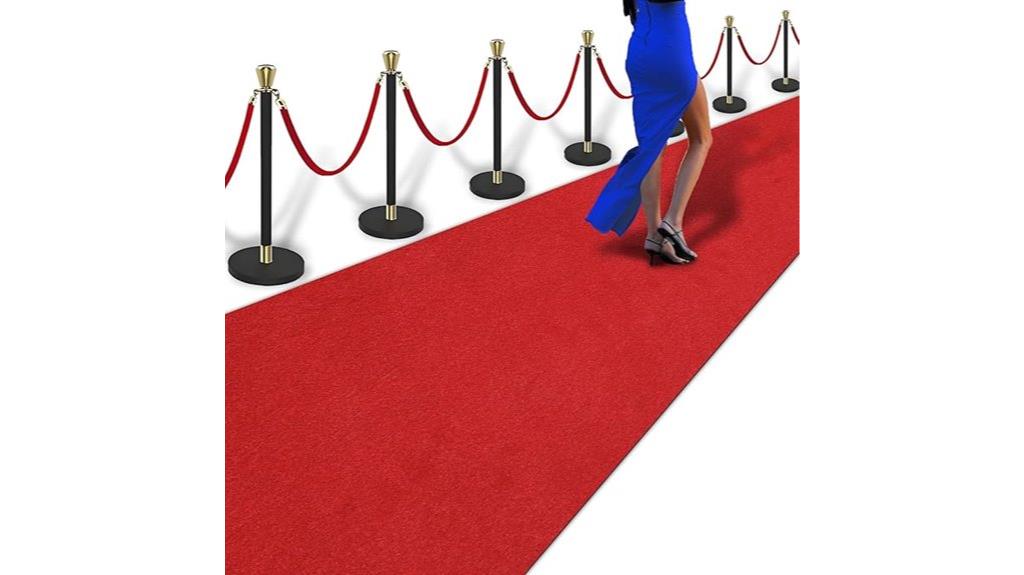 small red event runner