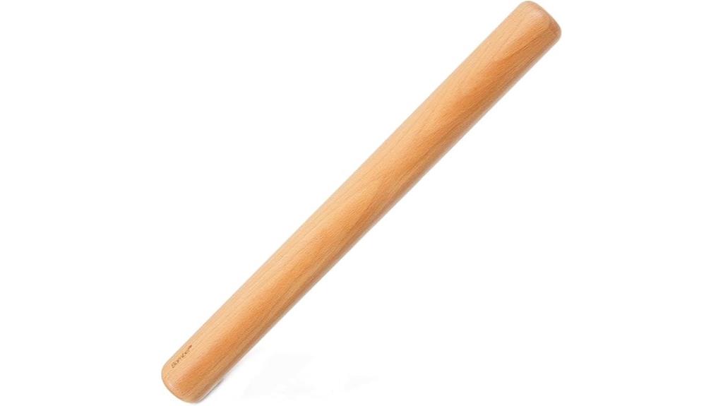 small wooden baking pin