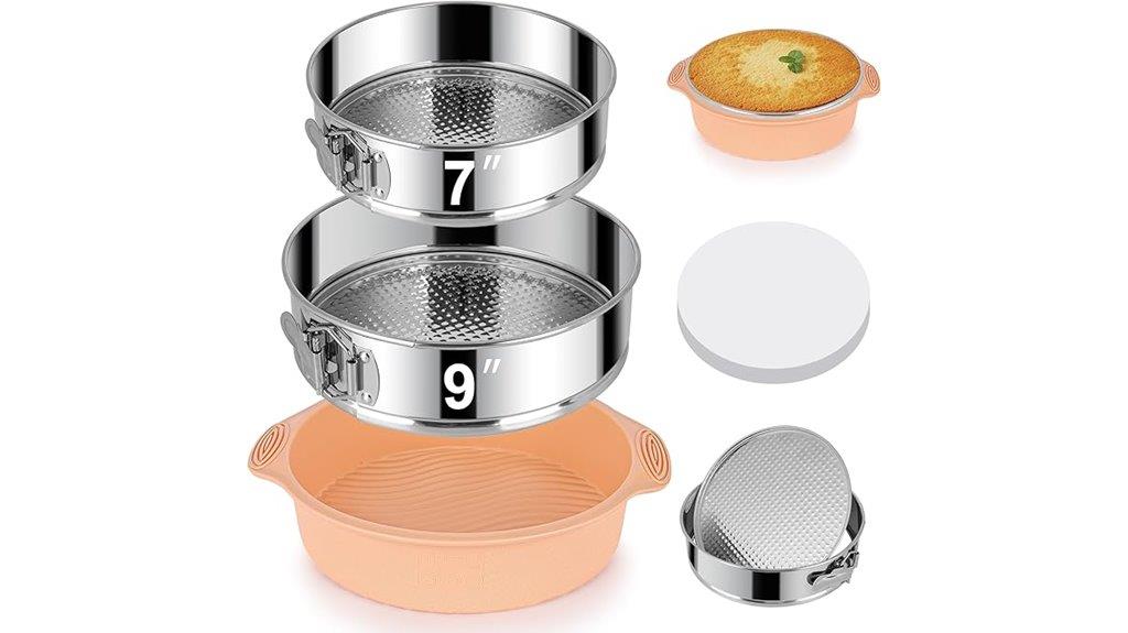 springform pan with accessories
