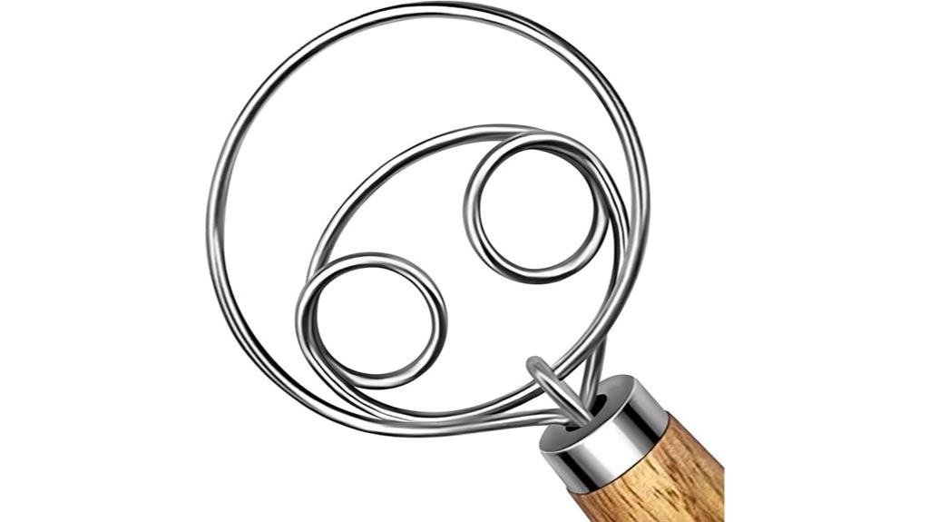 stainless steel dough hook