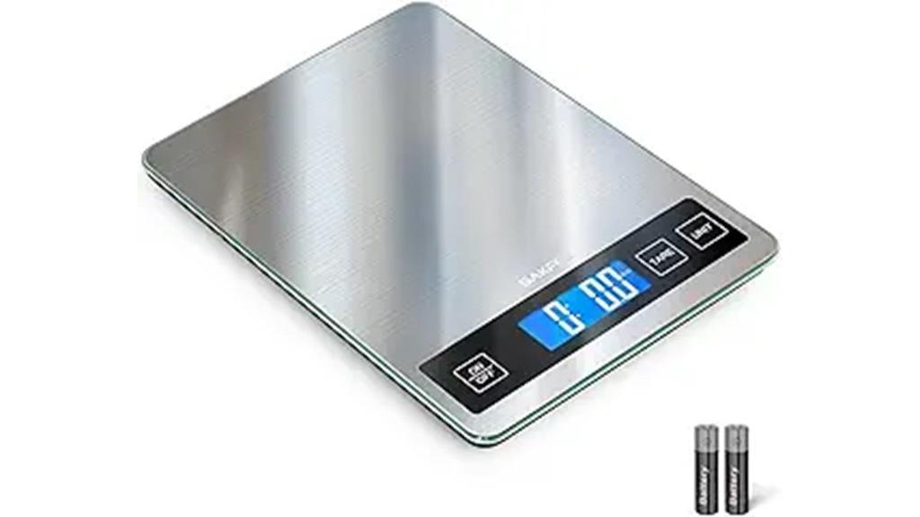 stainless steel glass scale