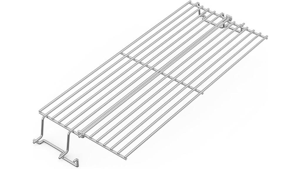 stainless steel grill warming rack