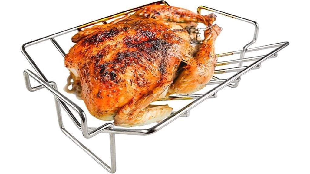 stainless steel poultry rack