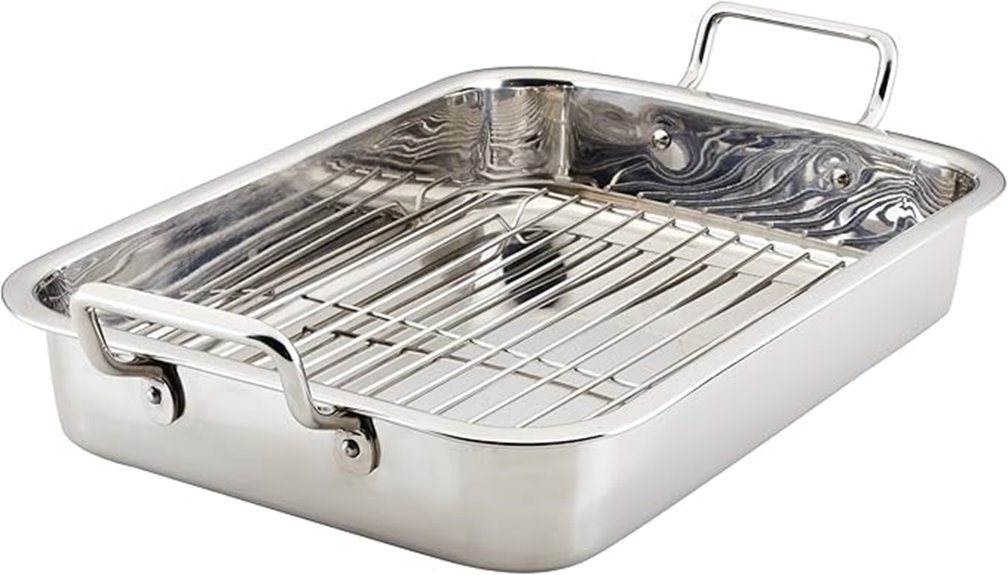 stainless steel roaster rack
